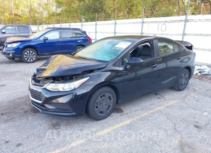 CHEVROLET CRUZE 2016 vin 1G1BC5SM8G7306595 from auto auction Iaai