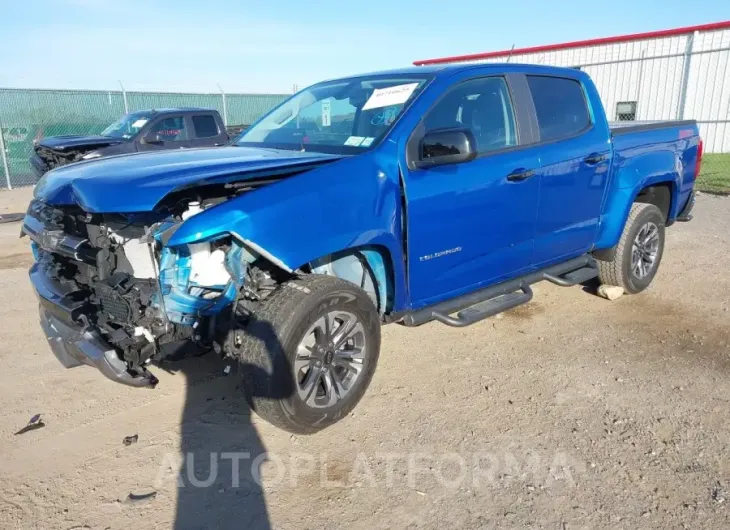 CHEVROLET COLORADO 2022 vin 1GCGTDEN8N1163269 from auto auction Iaai