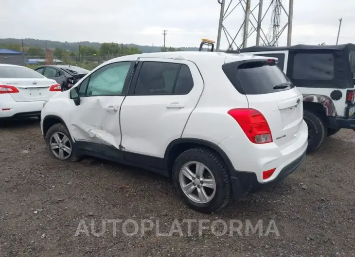 CHEVROLET TRAX 2020 vin 3GNCJNSB2LL231521 from auto auction Iaai