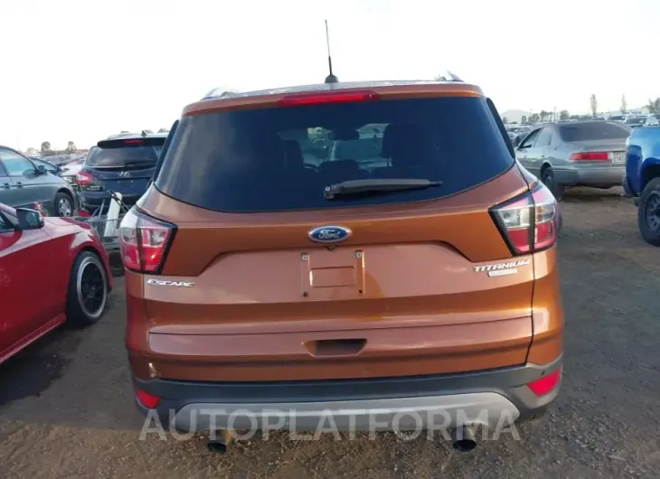 FORD ESCAPE 2017 vin 1FMCU0J95HUE16396 from auto auction Iaai