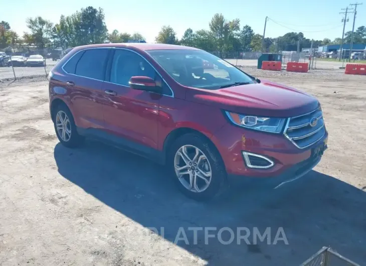 FORD EDGE 2016 vin 2FMPK3K95GBB93501 from auto auction Iaai