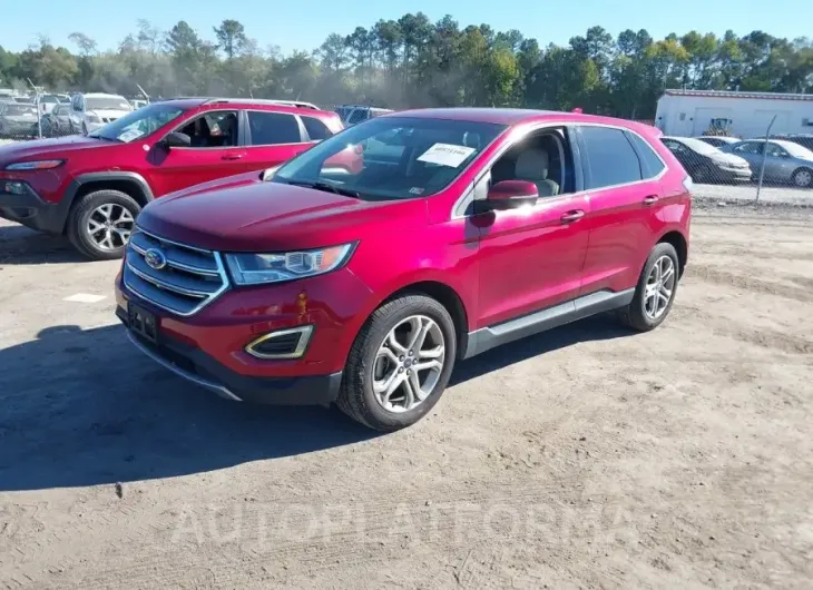 FORD EDGE 2016 vin 2FMPK3K95GBB93501 from auto auction Iaai