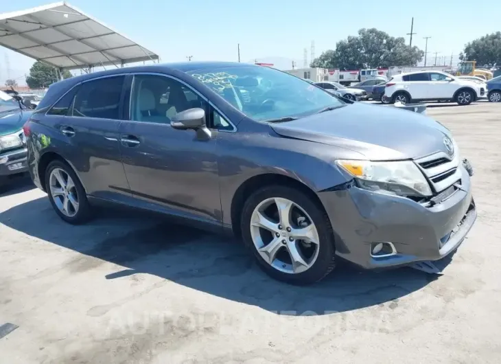 TOYOTA VENZA 2015 vin 4T3ZK3BB1FU070385 from auto auction Iaai