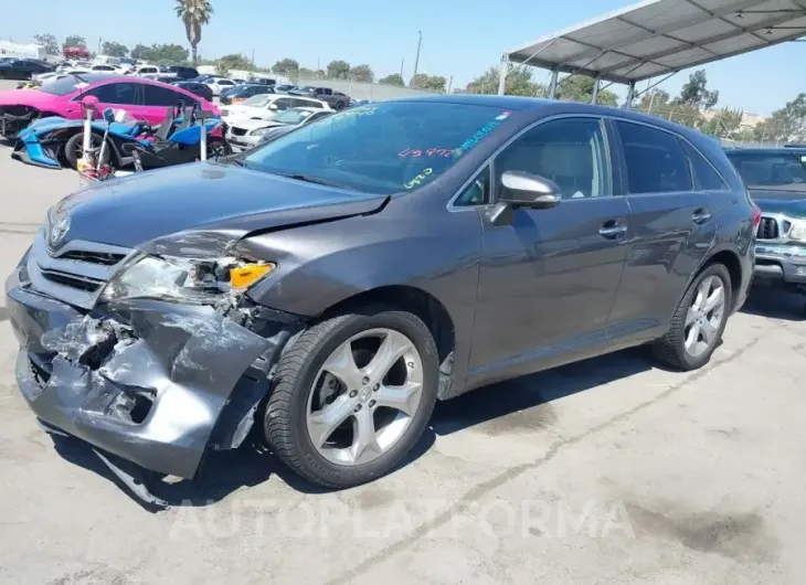 TOYOTA VENZA 2015 vin 4T3ZK3BB1FU070385 from auto auction Iaai