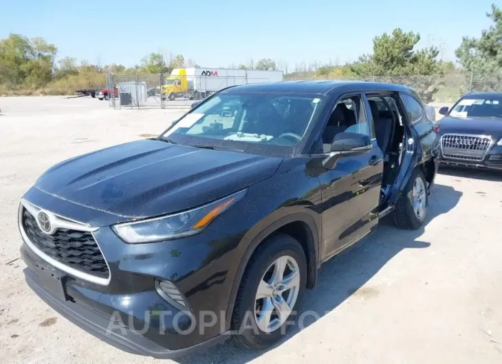 TOYOTA HIGHLANDER 2021 vin 5TDCZRBH9MS531176 from auto auction Iaai