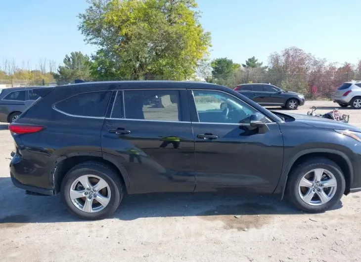 TOYOTA HIGHLANDER 2021 vin 5TDCZRBH9MS531176 from auto auction Iaai