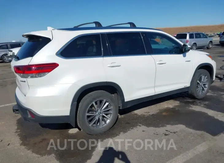 TOYOTA HIGHLANDER HYBRID 2019 vin 5TDJGRFH8KS056401 from auto auction Iaai