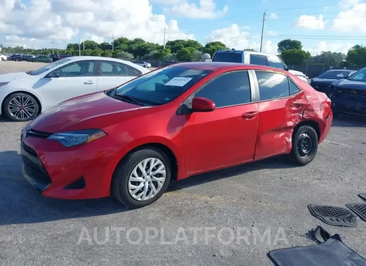 TOYOTA COROLLA 2019 vin 5YFBURHE2KP937538 from auto auction Iaai