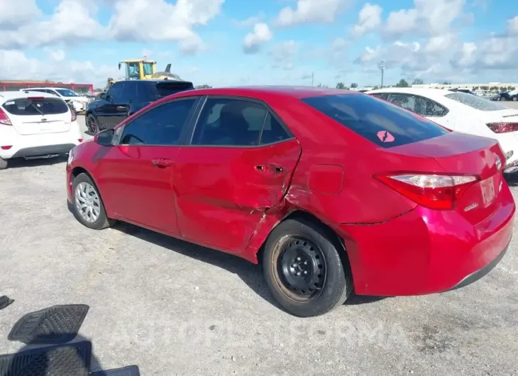 TOYOTA COROLLA 2019 vin 5YFBURHE2KP937538 from auto auction Iaai