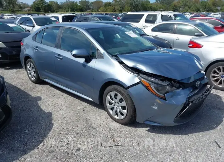 TOYOTA COROLLA 2022 vin 5YFEPMAE6NP361233 from auto auction Iaai