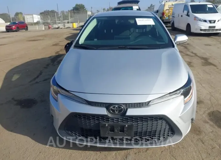 TOYOTA COROLLA 2021 vin JTDEPMAE3MJ165978 from auto auction Iaai