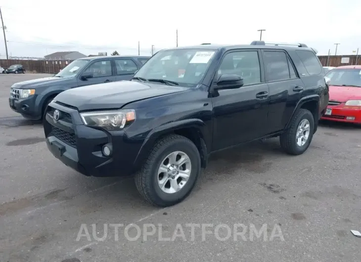 TOYOTA 4RUNNER 2019 vin JTEBU5JR4K5730034 from auto auction Iaai