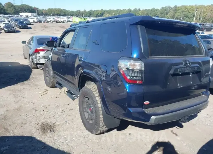 TOYOTA 4RUNNER 2023 vin JTERU5JR0P6192805 from auto auction Iaai