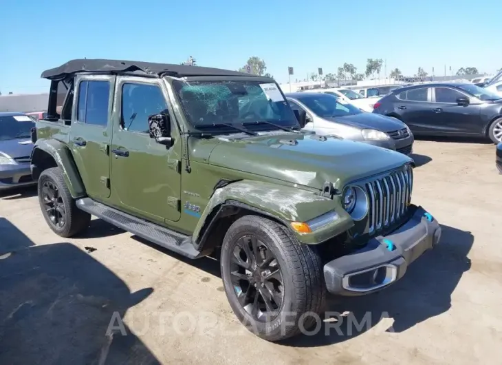 JEEP WRANGLER 4XE 2022 vin 1C4JJXP65NW265070 from auto auction Iaai