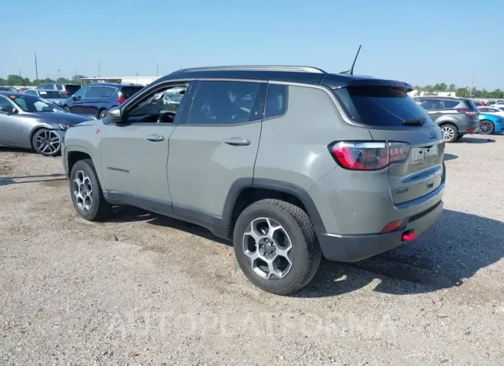 JEEP COMPASS 2022 vin 3C4NJDDB2NT171154 from auto auction Iaai