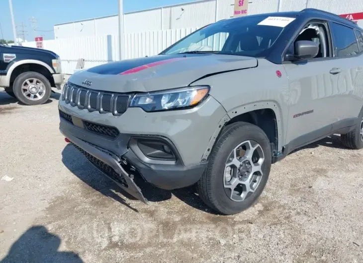 JEEP COMPASS 2022 vin 3C4NJDDB2NT171154 from auto auction Iaai