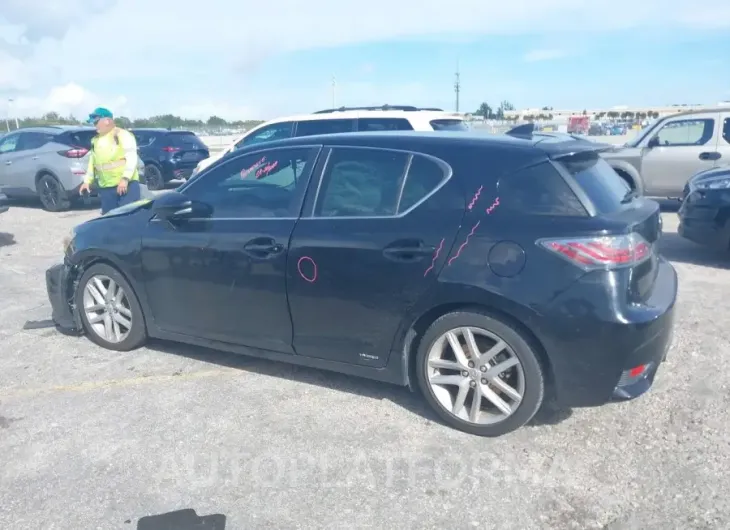 LEXUS CT 200H 2016 vin JTHKD5BH1G2267125 from auto auction Iaai