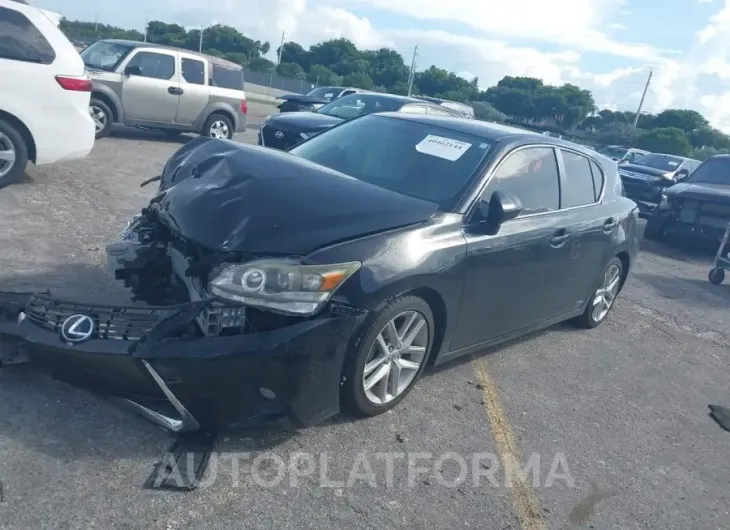 LEXUS CT 200H 2016 vin JTHKD5BH1G2267125 from auto auction Iaai