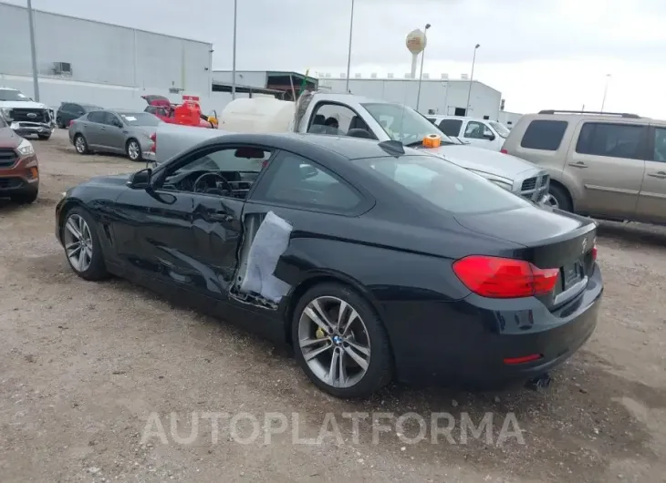 BMW 428I 2015 vin WBA3N3C57FK233729 from auto auction Iaai