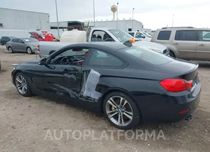 BMW 428I 2015 vin WBA3N3C57FK233729 from auto auction Iaai