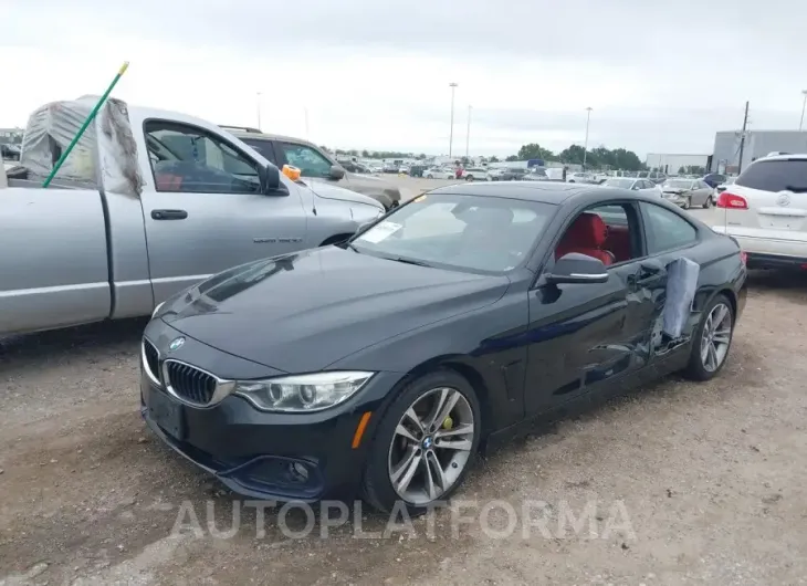 BMW 428I 2015 vin WBA3N3C57FK233729 from auto auction Iaai