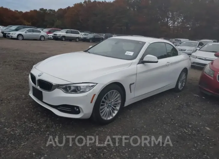 BMW 428I 2016 vin WBA3T1C51GP823519 from auto auction Iaai