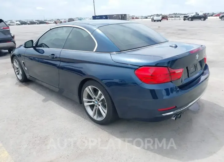 BMW 428I 2016 vin WBA3V7C50G5A24875 from auto auction Iaai