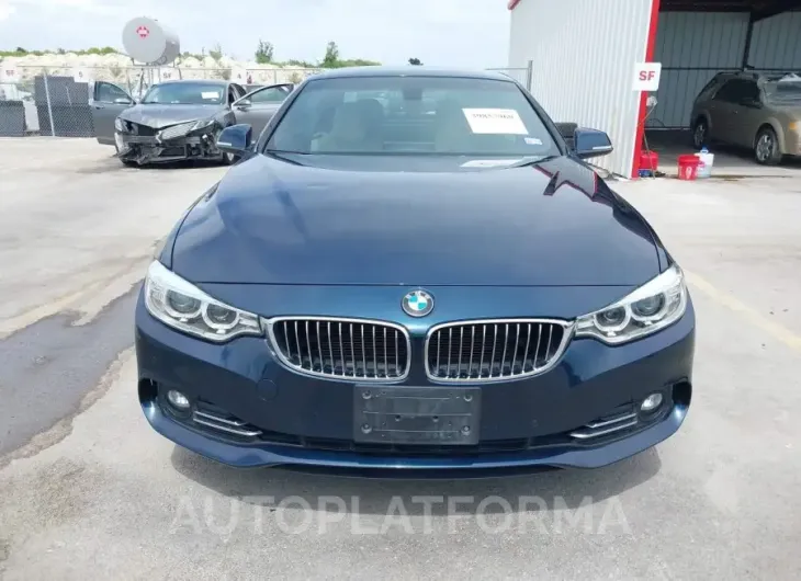 BMW 428I 2016 vin WBA3V7C50G5A24875 from auto auction Iaai