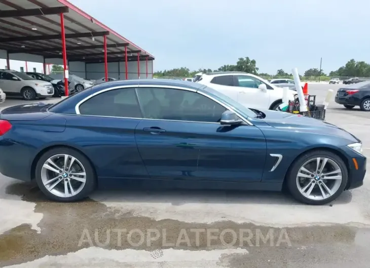 BMW 428I 2016 vin WBA3V7C50G5A24875 from auto auction Iaai