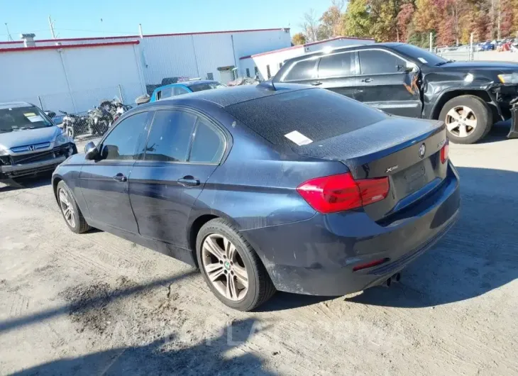 BMW 328I  2016 vin WBA8E3G58GNU05623 from auto auction Iaai