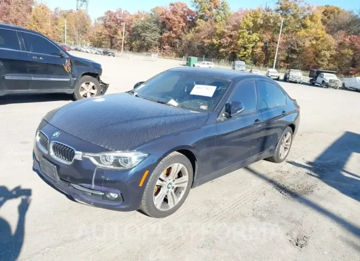 BMW 328I  2016 vin WBA8E3G58GNU05623 from auto auction Iaai