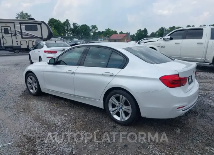 BMW 328I  2016 vin WBA8E9G55GNT84541 from auto auction Iaai