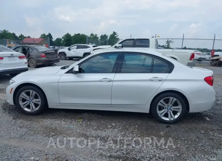 BMW 328I  2016 vin WBA8E9G55GNT84541 from auto auction Iaai