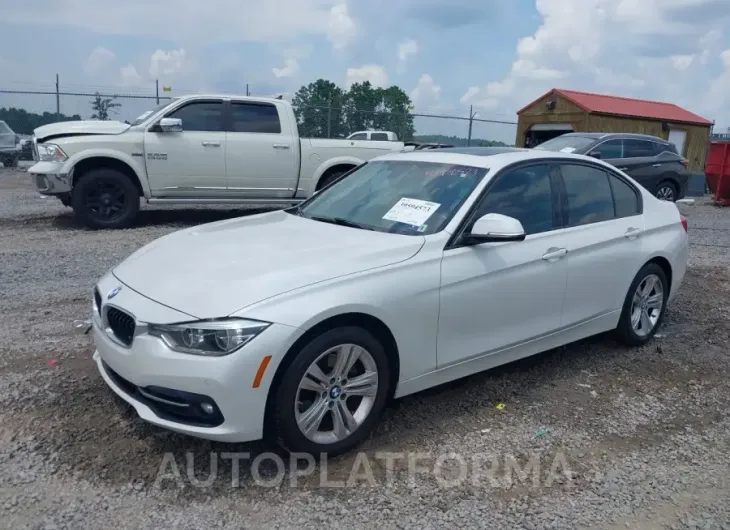 BMW 328I  2016 vin WBA8E9G55GNT84541 from auto auction Iaai