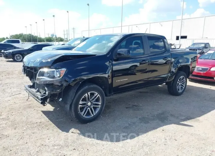 CHEVROLET COLORADO 2021 vin 1GCGSBEN1M1146058 from auto auction Iaai