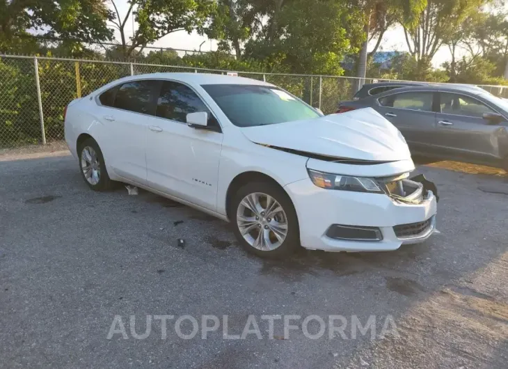 CHEVROLET IMPALA 2015 vin 2G1125S38F9121112 from auto auction Iaai