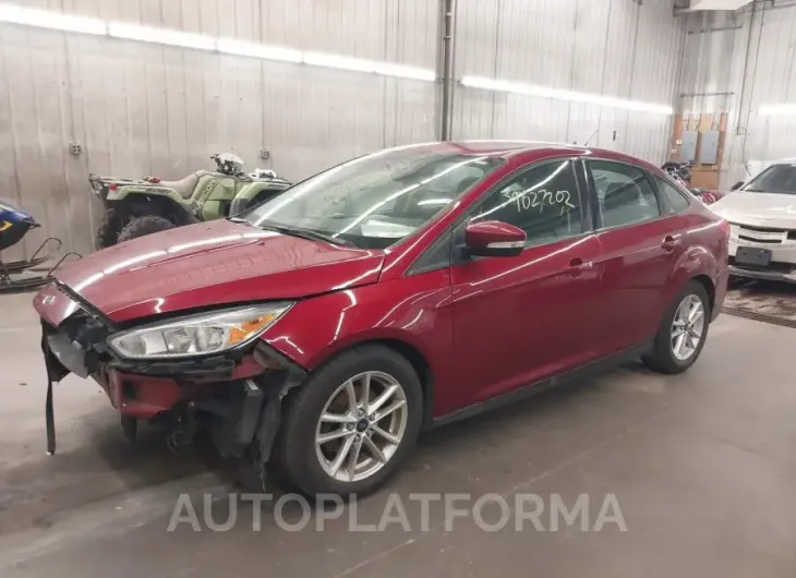 FORD FOCUS 2016 vin 1FADP3F27GL234223 from auto auction Iaai