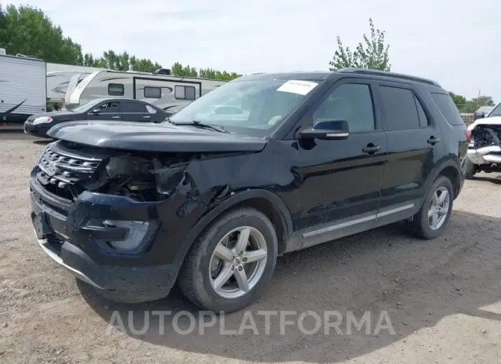 FORD EXPLORER 2017 vin 1FM5K8D80HGA87704 from auto auction Iaai