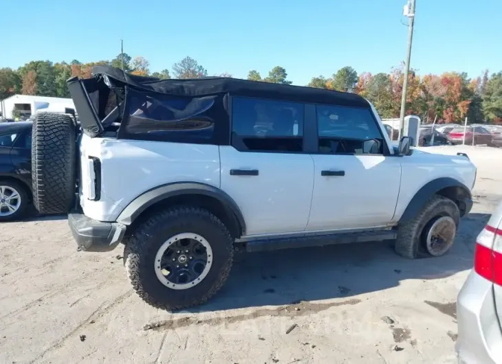 FORD BRONCO 2023 vin 1FMEE5DPXPLB49886 from auto auction Iaai