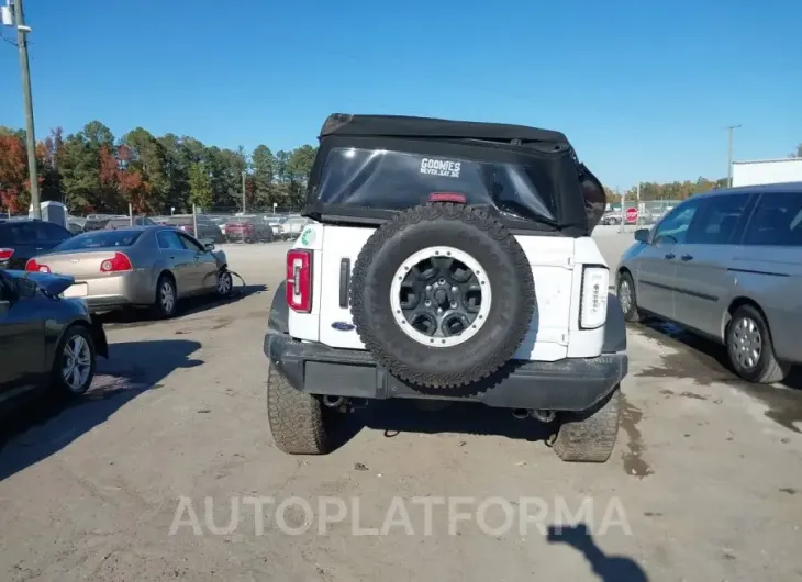 FORD BRONCO 2023 vin 1FMEE5DPXPLB49886 from auto auction Iaai