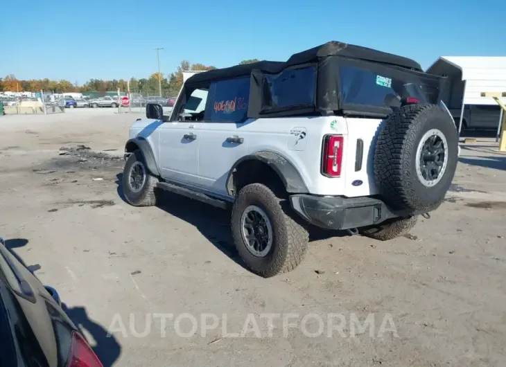 FORD BRONCO 2023 vin 1FMEE5DPXPLB49886 from auto auction Iaai