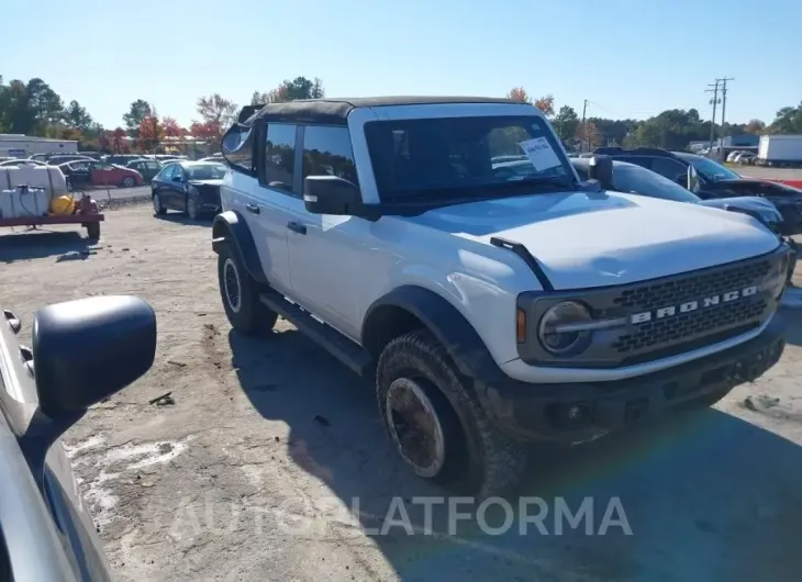 FORD BRONCO 2023 vin 1FMEE5DPXPLB49886 from auto auction Iaai