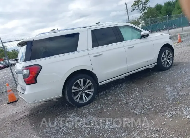 FORD EXPEDITION MAX 2021 vin 1FMJK1MT7MEA00137 from auto auction Iaai