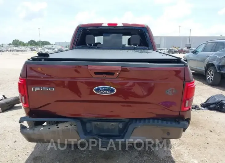 FORD F-150 2017 vin 1FTEW1EF6HFB41025 from auto auction Iaai