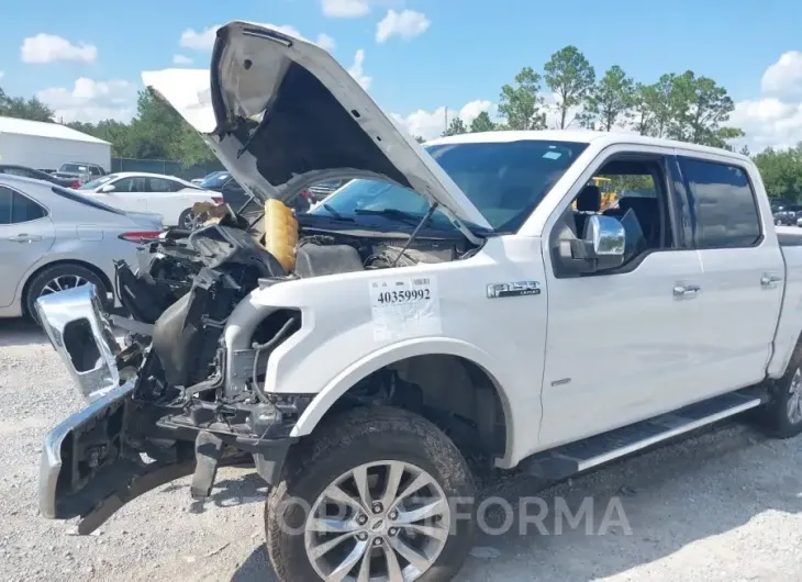 FORD F-150 2016 vin 1FTEW1EG3GKE69968 from auto auction Iaai