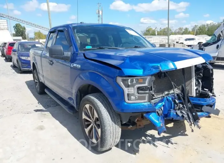 FORD F-150 2017 vin 1FTEX1E80HFC24254 from auto auction Iaai