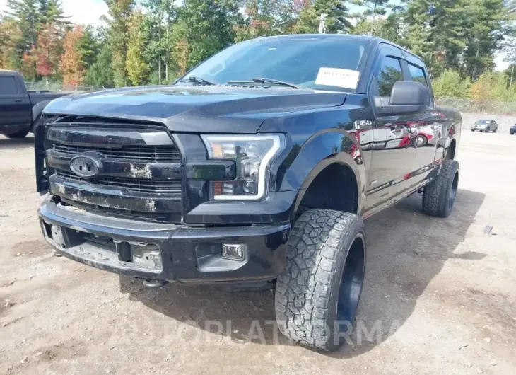 FORD F-150 2017 vin 1FTFW1EG9HFC74407 from auto auction Iaai