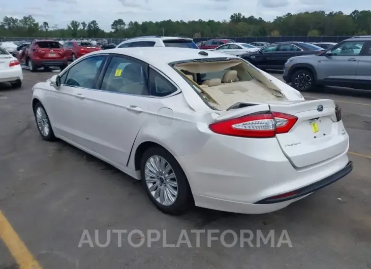 FORD FUSION HYBRID 2015 vin 3FA6P0LU4FR101707 from auto auction Iaai