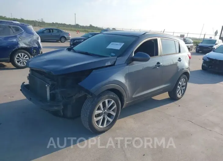 KIA SPORTAGE 2016 vin KNDPB3AC5G7794871 from auto auction Iaai