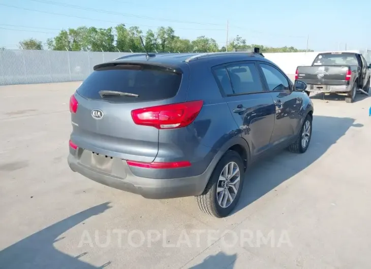 KIA SPORTAGE 2016 vin KNDPB3AC5G7794871 from auto auction Iaai